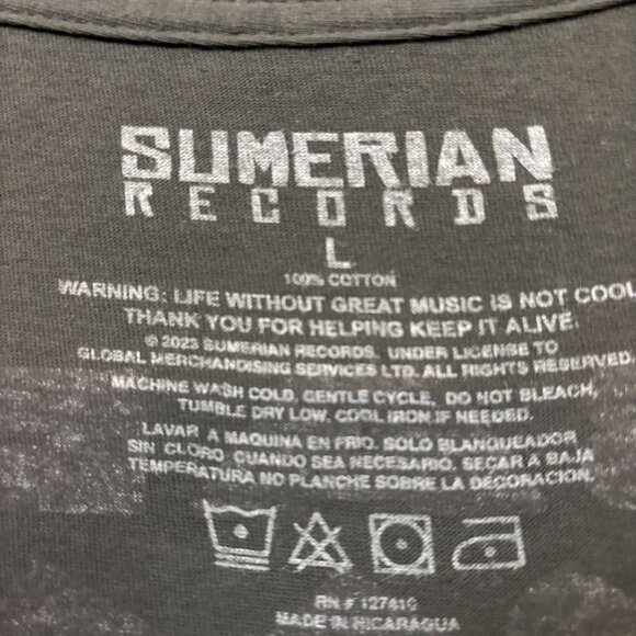 Bad Omens Crown of Thorns T-shirt size large - Picture 4 of 4